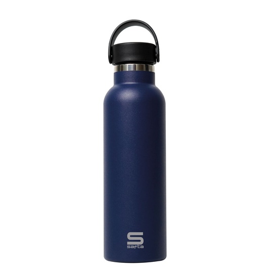Thermal Bottle Safta Marino Navy Blue Silicone Stainless steel