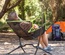 Folding Camping Chair with Swing Kamprock InnovaGoods