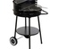 Coal Barbecue with Wheels DKD Home Decor Black Metal Plastic 59 x 49,5 x 82 cm