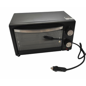 HTC 300W Compacte Elektrische Oven - Perfect voor Vrachtwagenchauffeurs, Kampeerders & Reizigers