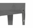 Koelkast DKD Home Decor Met wieltjes Grijs Donker grijs Staal Polypropyleen 56 L 74 x 43 x 80 cm (74 x 43 x 80 cm)