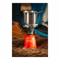 Butsir Natura Draagbare Camping Gasfornuis 14x22cm - 1250W Lichtgewicht met Piëzo Ontsteking