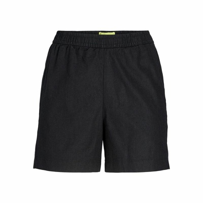Sportbroeken voor Dames Jack & Jones Zwart Linnen Maat M
