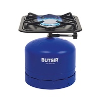 Butsir Pop Classic Eenbrander Gasfornuis HOBC0002 - 3300W Draagbare Camping Kookplaat
