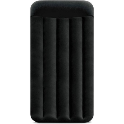 Intex 64122ND Pillow Twin 1-Persoons Luchtbed 99x191x42 cm + Ingebouwde Pomp Zwart