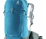 Deuter Trail Pro 33L Wandelrugzak - Blauw/Groen - Premium Meerdag Trekking Rugzak met Airstripes Technologie