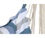 Hammock DKD Home Decor Stripes Blue White (100 x 60 x 135 cm)