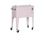 Portable Fridge Home ESPRIT Pink Steel polypropylene 74 x 43 x 80 cm