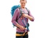 Deuter Trail Pro 33L Wandelrugzak - Blauw/Groen - Premium Meerdag Trekking Rugzak met Airstripes Technologie