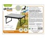 Folding Table Aktive Camping Grey 56 x 25 x 40 cm (2 Units)