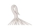 Hanging Hammock Home ESPRIT White Fringe 200 x 100 x 5 cm