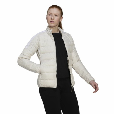 Sportjack voor dames Adidas Essentials Wit Maat M