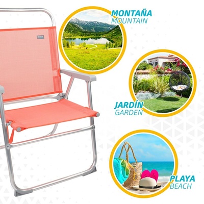 Folding Chair Aktive 48 x 50 x 88 cm