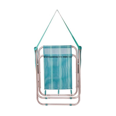 Folding Chair Aktive Mediterran White Turquoise 53 x 44 x 76 cm