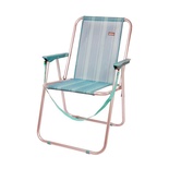 Folding Chair Aktive Mediterran White Turquoise 53 x 44 x 76 cm