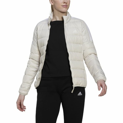 Sportjack voor dames Adidas Essentials Wit Maat M