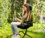 Folding Camping Chair with Swing Kamprock InnovaGoods
