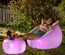 Opblaasbare fauteuil met veelkleurige lampjes en afstandsbediening Chight InnovaGoods
