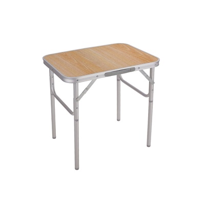 Marbueno Folding Camping Table 60x25x45cm - Lightweight Aluminum Portable Table with Adjustable Height & Carry Handle