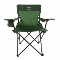 Regatta Isla Verde Regisseur Vouwbare Campingstoel - Olijfgroen | 2kg Lichtgewicht Stalen Frame