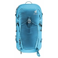 Deuter Trail Pro 33L Wandelrugzak - Blauw/Groen - Premium Meerdag Trekking Rugzak met Airstripes Technologie