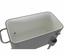 Koelkast DKD Home Decor Met wieltjes Grijs Donker grijs Staal Polypropyleen 56 L 74 x 43 x 80 cm (74 x 43 x 80 cm)